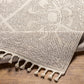 Birdwood Cream Brown Area Rug for Home Decor