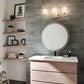 Chennai 30"W Premium Backlit LED Bathroom Vanity Wall Mirror, Satin Nickel Finish  by Kichler