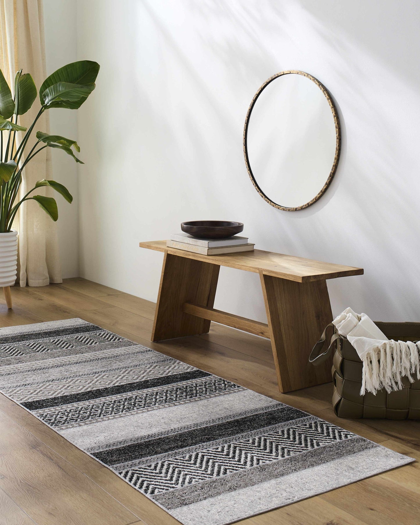 Middlestown Washable Area Rug for Modern Home Decor