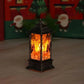 New Luxurious Christmas Ornament LED Lamp Desktop Hanging Santa Claus Elk Lantern Xmas Home Party Decoration Prop Lights Kids Gift