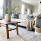 Cream Holi-2301 Washable Area Rug