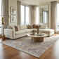 Barny Tan Washable Area Rug