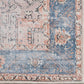 Rosman Distressed Washable Area Rug