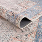 Rosman Distressed Washable Area Rug